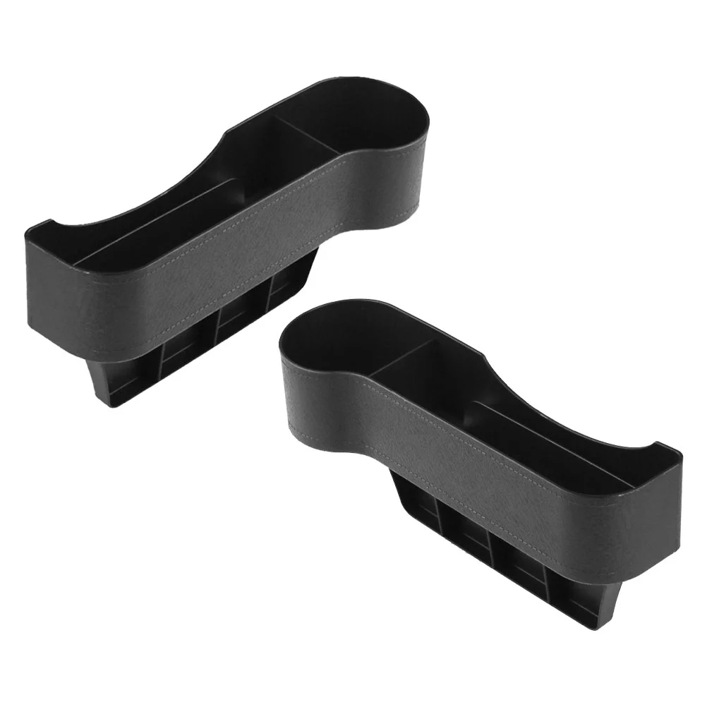 

2 Pcs Car Front Seat Side Pouch Car Seat Filler Pouch Car Storage Box Automatic Car Seat Side Pockets