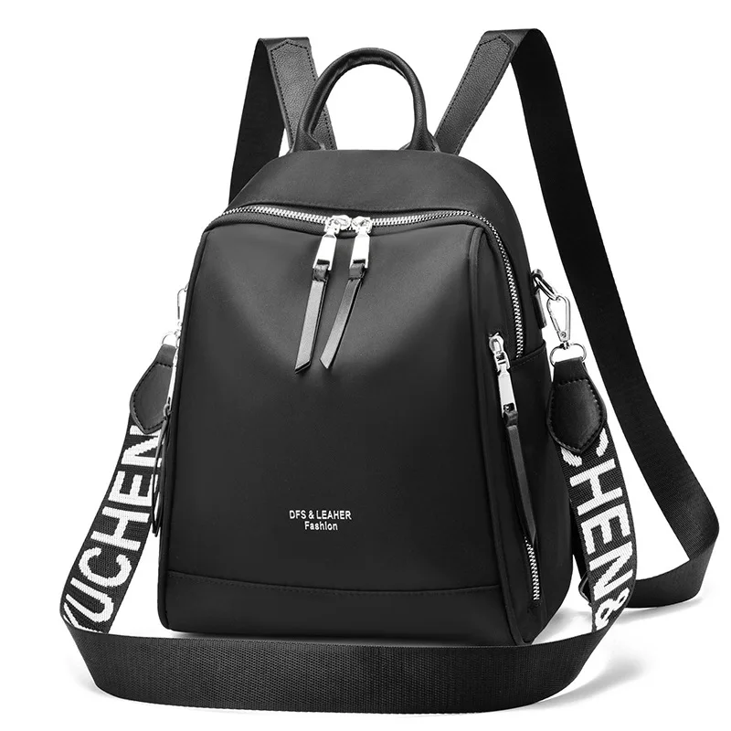 

Лидер продаж, рюкзак для женщин, новинка 2022, Модный водонепроницаемый рюкзак из ткани Оксфорд, повседневный вместительный дорожный школьны...