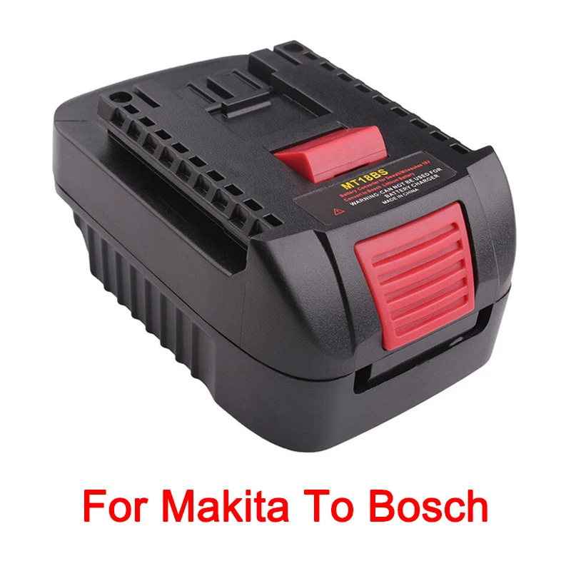 

Адаптер батареи Makita/Dewalt/Milwaukee/Black Decker 18 В для Bosch 18 В