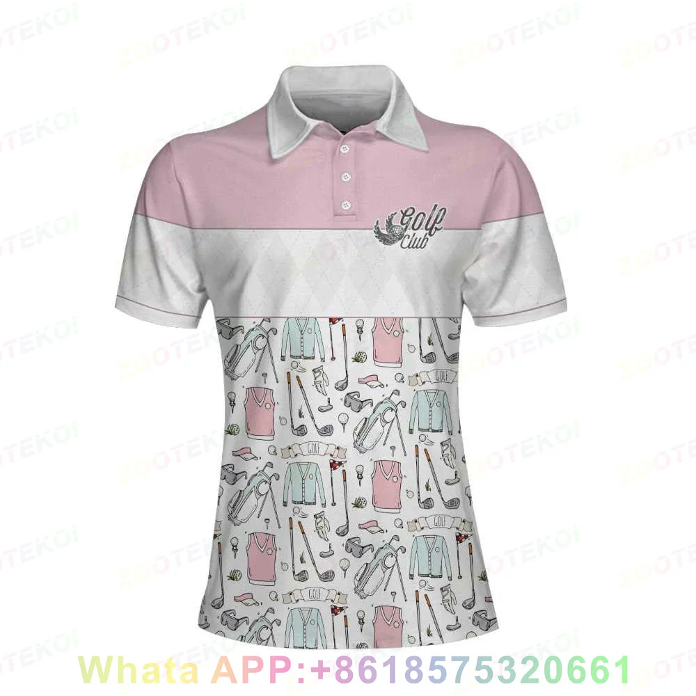 Women's Short Sleeve Golf Polo Shirt Top football Sports Clothing Badminton Shirt Outdoor Golf clothes Fashion Female T-Shirt