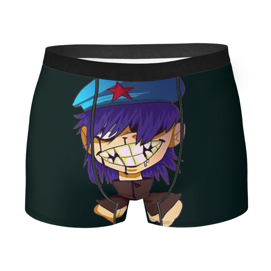 

gorillaz gorillaz Man's Boxer Briefs Underpants Gorillaz Virtual Band Highly Breathable High Quality Birthday Gifts