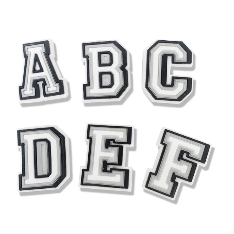 

1pcs Number Letter Shoe Charms Decorations for Crocs Sandals Boys Girls Kids Women Teens Christmas Gifts Birthday Party Favors