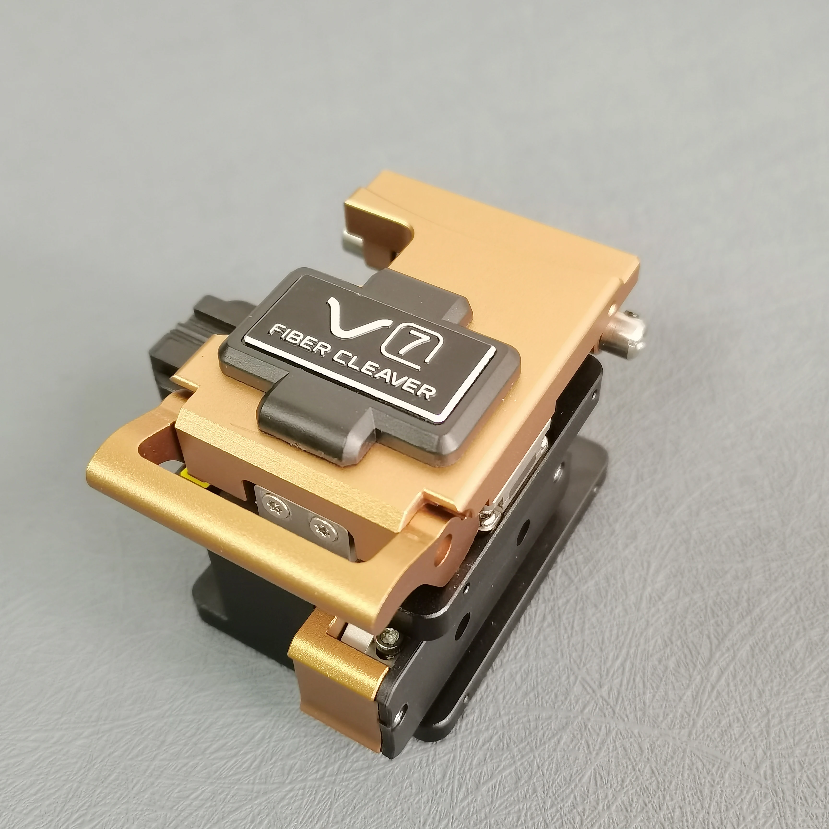 FTTH High Precision V7 For Hot Fusion Optical Fiber Cleaver Cutter Tool Kit V7 Fiber Cutting Knife Made in Korea Free Shipping