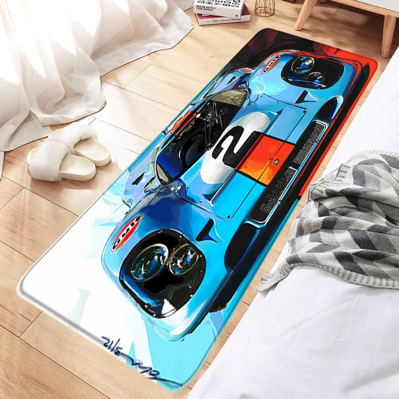 Нескользящий Напольный Коврик Ralley G-Peach Design - Для Ванной Комнаты Кухни Входа