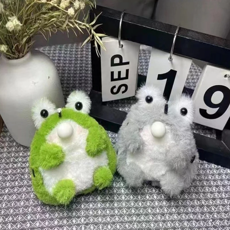 

Spit Bubbles, Handmade DIY Plush Doll, Little Frog Pendant, Keychain Pendant, Holiday Gifts For Girlfriends And Boyfriends