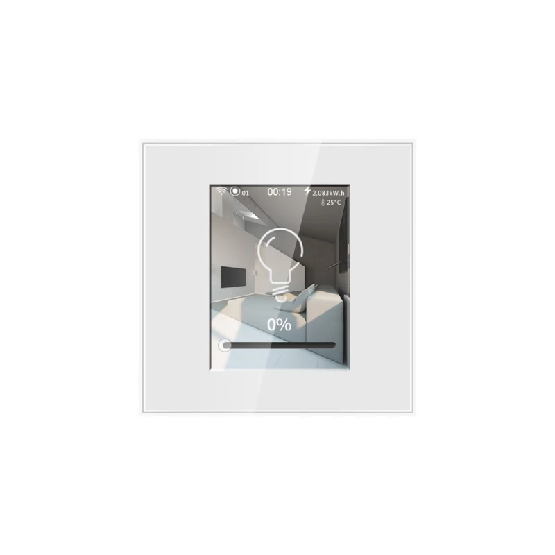 

Dimmer Switch 220v 110v With Lcd Touch Screen Smart Wifi High Quality Smart Life App Wall Light Switch Work With Home Assistant