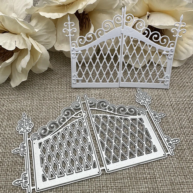 Кружевной забор дверная рамка металлические штампы трафареты для сделай сам