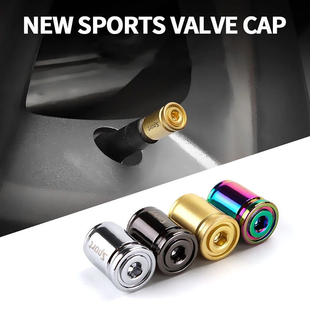 4 шт. колпачки для клапанов автомобиля