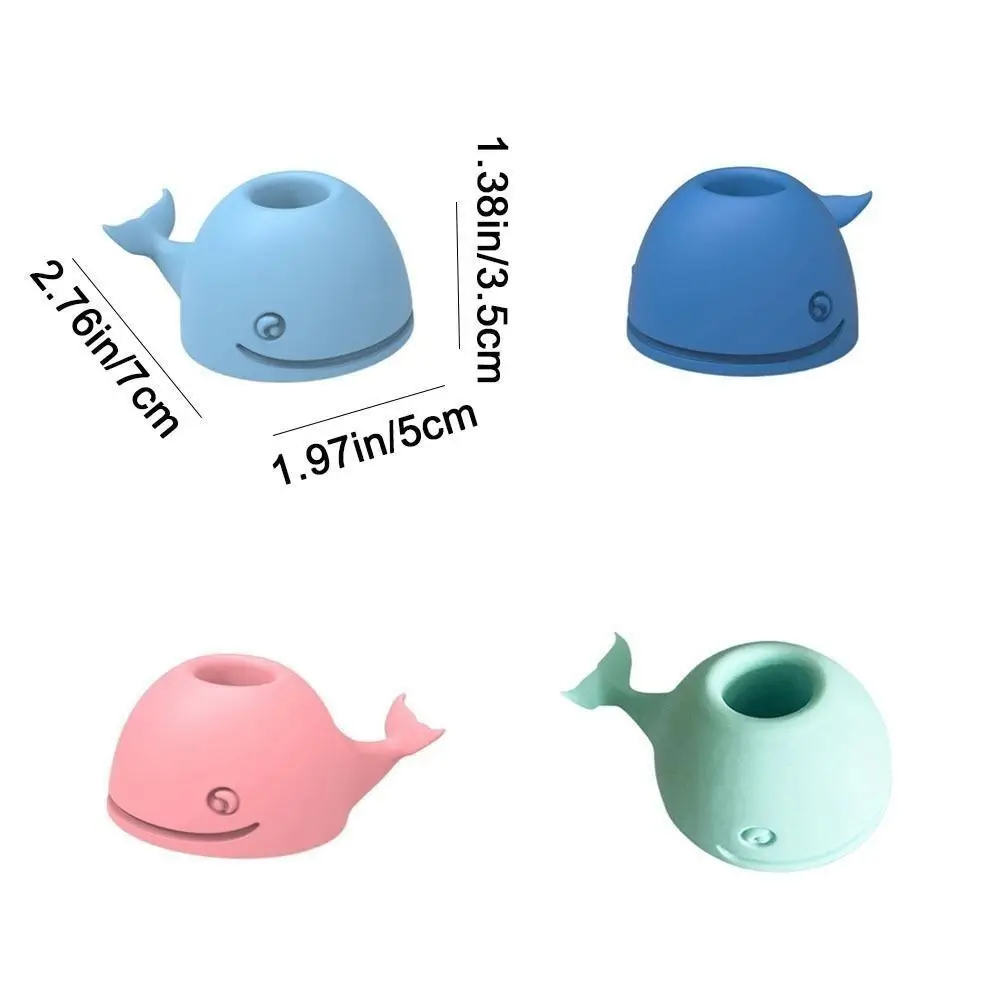 Силиконовый держатель для зубных щеток с рисунком Кита