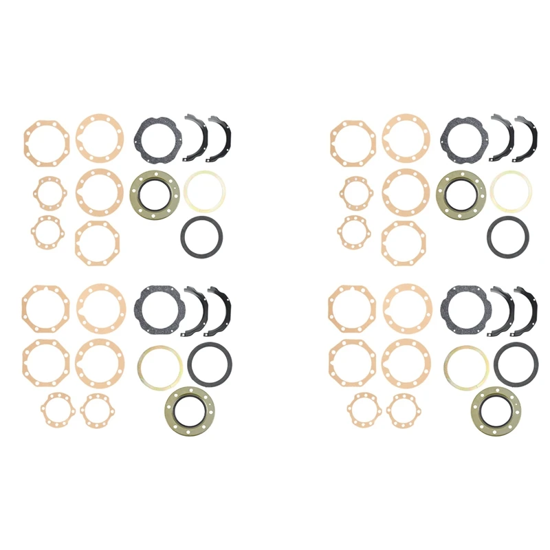

2X 04434-60051 Knuckle Gasket Overhaul Kit For Land Cruiser FJ80 FZJ80 HDJ80 HZJ80 90-98