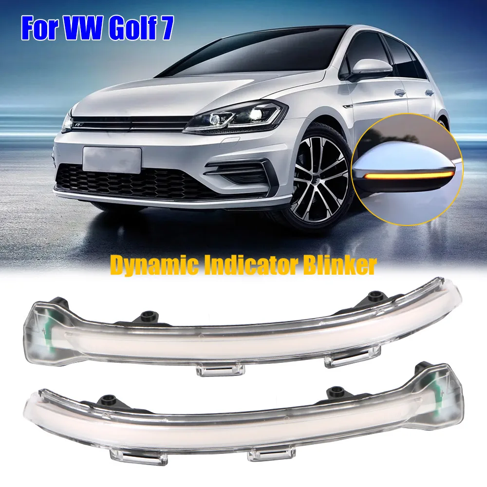 

Поворотник последовательный светодиодный для Фольксваген Гольф 7 Jetta MK7 VII MK7 Golf 7,5 GTI R Touran
