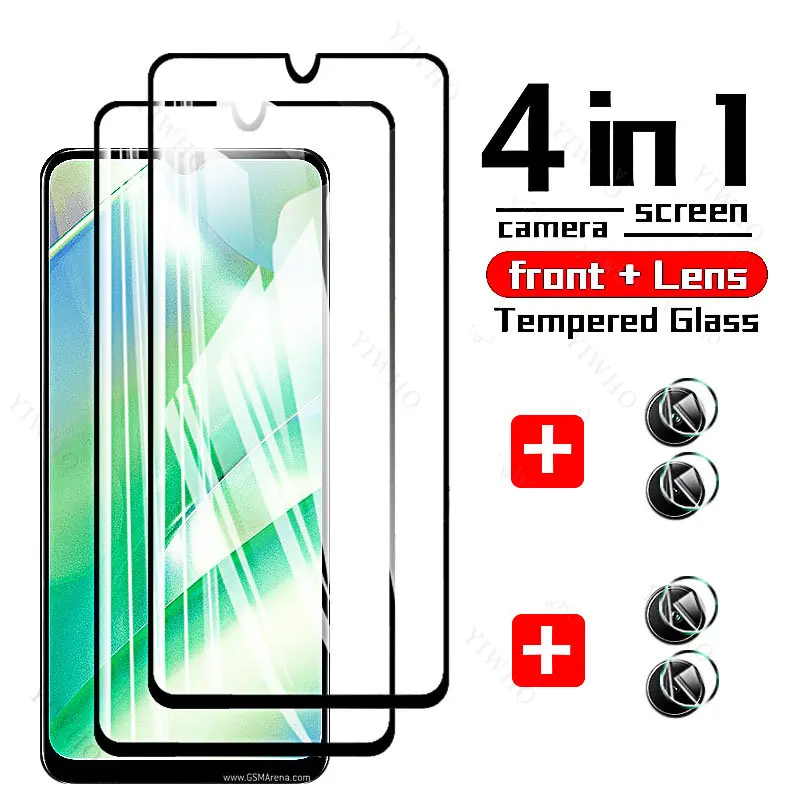 Защита экрана из закаленного стекла для объектива Realme C33 C35 C33 C3 C11 2021 C31 C30s C25 C25s C25Y C21 C21Y C20 C20A