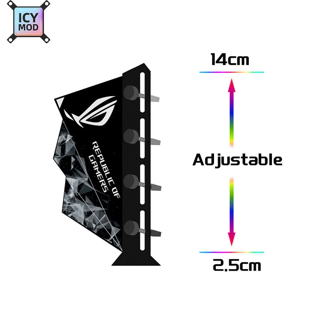 Вертикальный кронштейн для графического процессора RGB VGA подставка ...