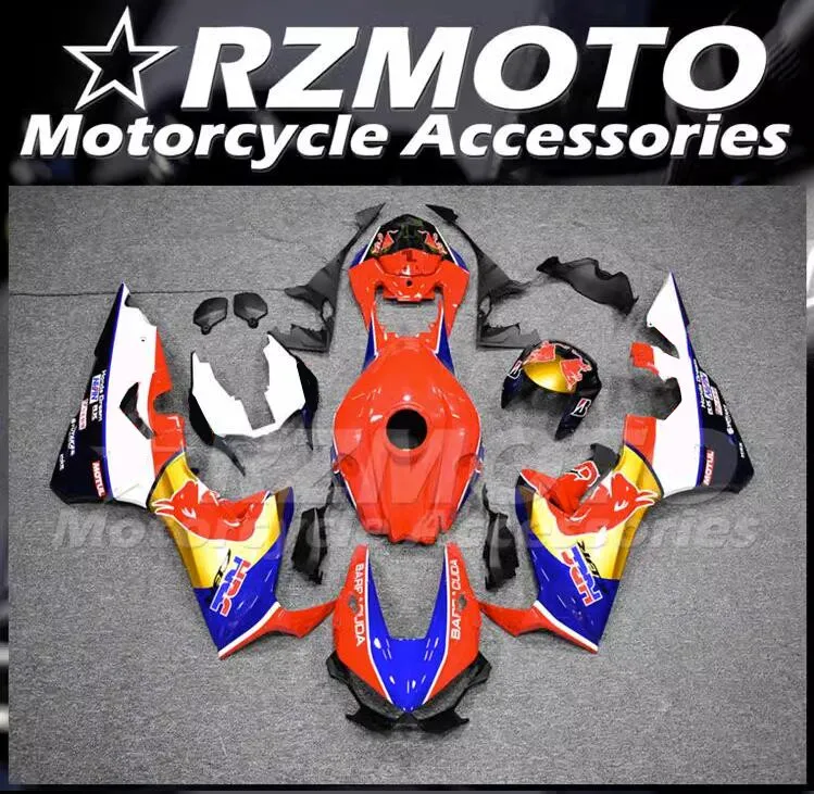 

New ABS Fairings Kit Fit For HONDA CBR1000RR 2017 2018 2019 17 18 19 Bodywork Set Custom Red Golden