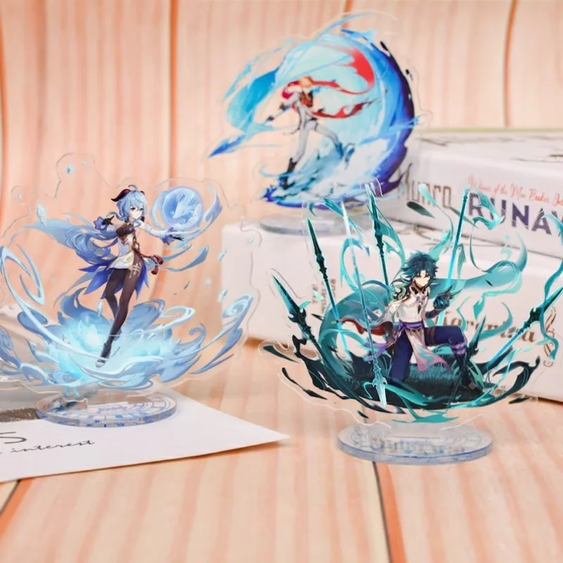 Figurines Genshin Impact All Characters Gacha Art Standee Ho