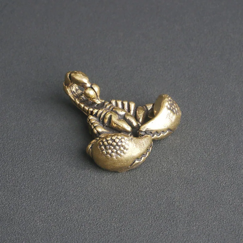 

Antique Brass Scorpio Copper Scorpion Ornaments Small Bronze Ware