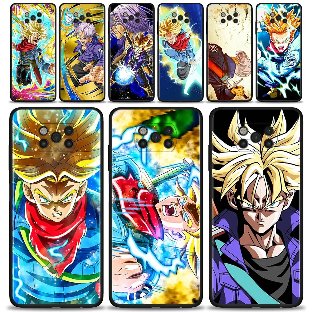 

Dragon Ball Z DBZ Trunks Anime Phone Case For Xiaomi Poco X3 NFC M3 M4 Pro F3 GT Mi 12 10T Note 10 11 Lite 11T Pro 9T Cover