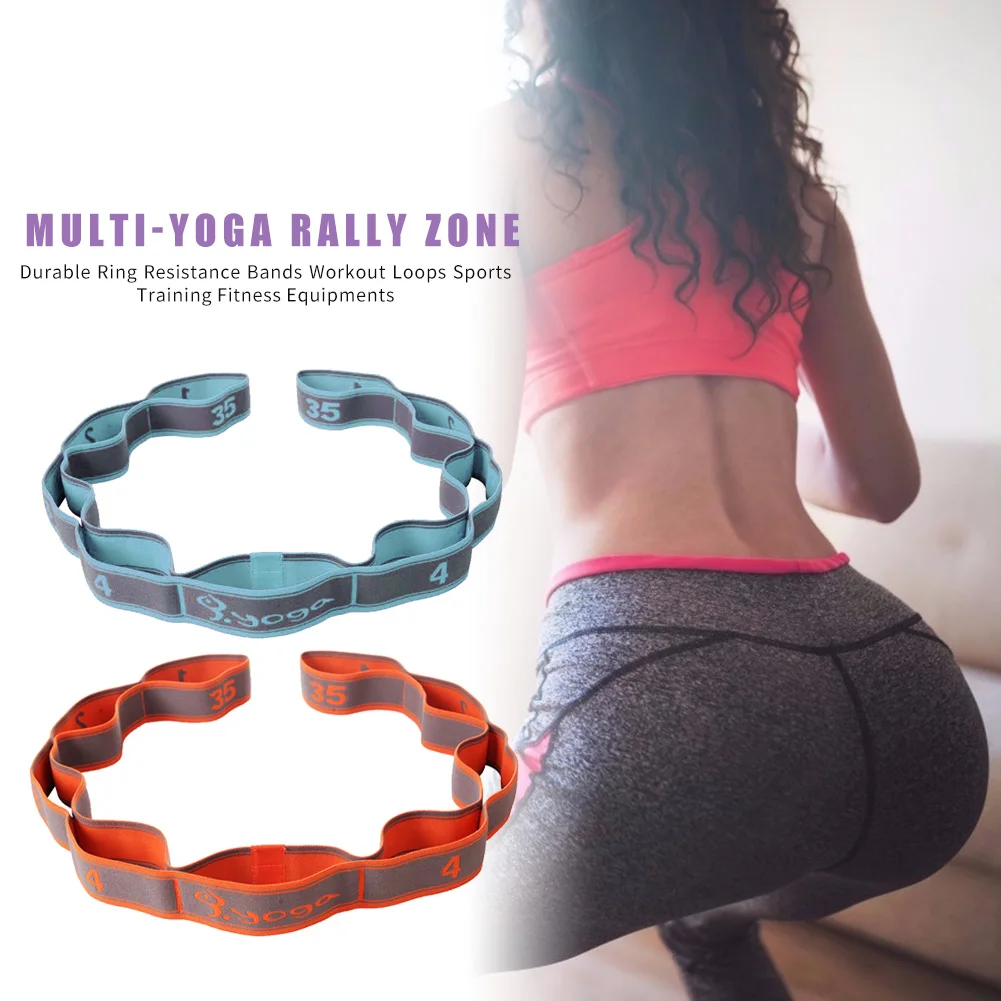 

Yoga Pull Strap Elastic Pilates Exercise Latin Dance Training Resistance Band for Effective Working-out Accessories