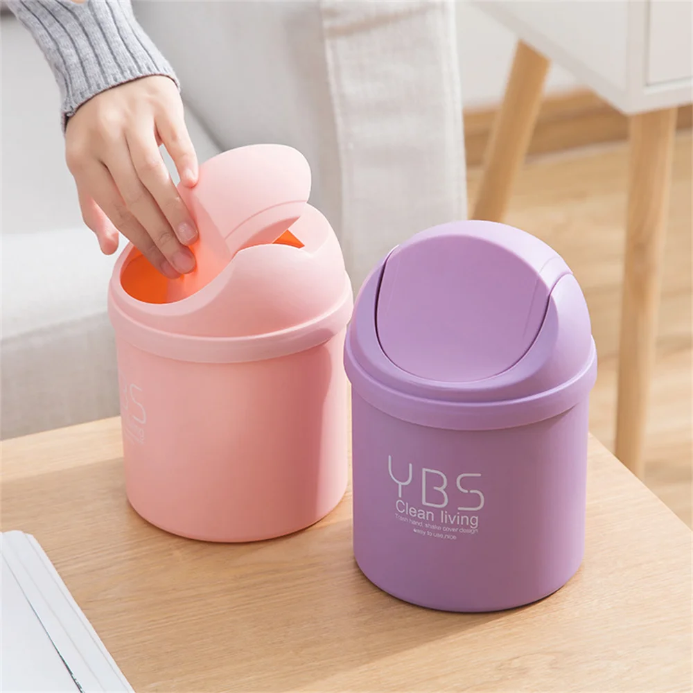 Ed Trash Can Auto Storage Cleaning Bucket Multi-use Trash Storage Box Can