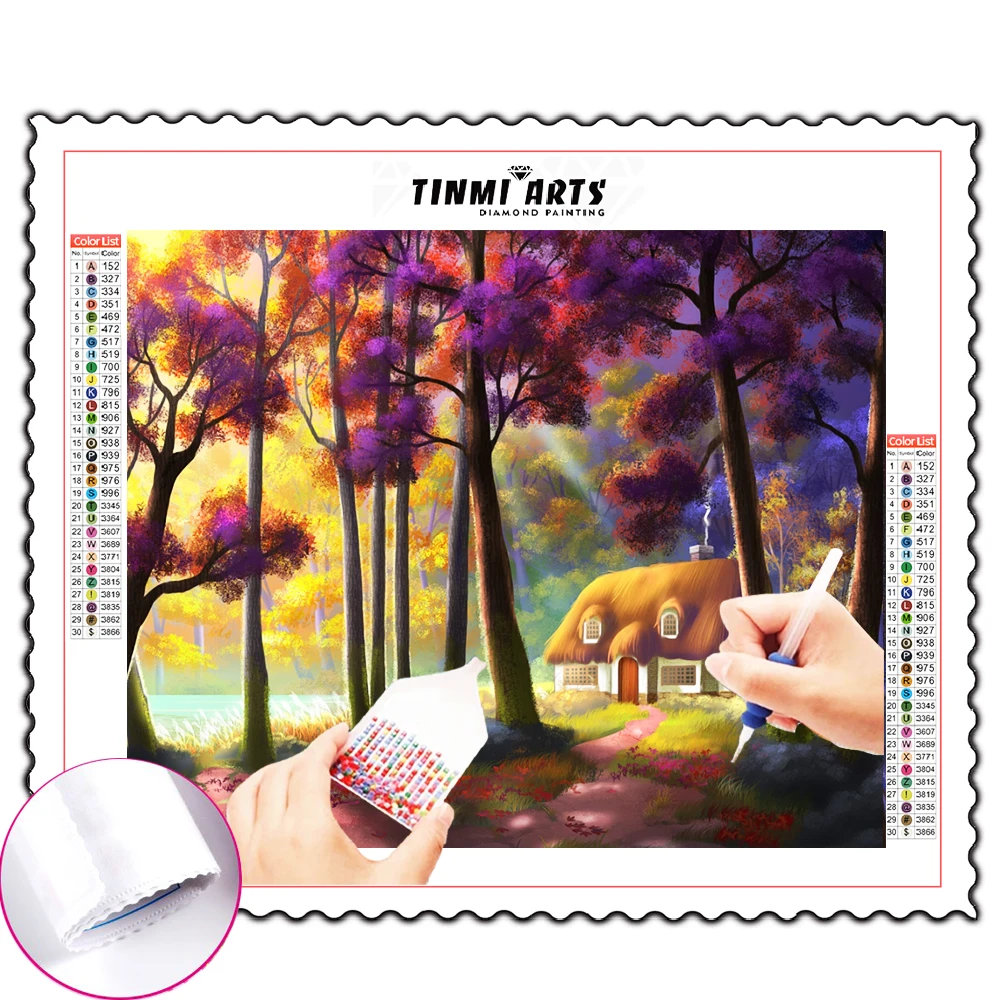 

5D "сделай сам" вылитый клей алмазов картина Наборы зубчатая кромка Рождество полный круглый бриллиант с AB дрель настенная живопись на холст...