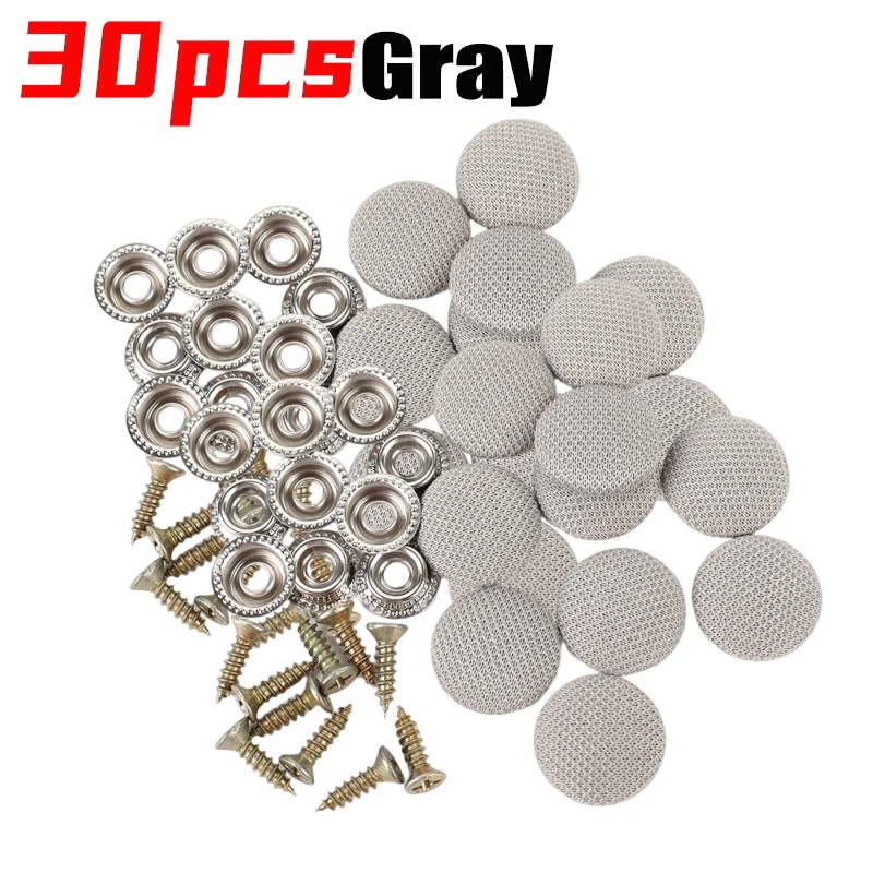 

Универсальная пряжка для крепления крыши автомобиля, комплект винтов, крепеж для салона автомобиля, потолка, ткань, линяние, ремонт, заклепки, автомобильные аксессуары 10/30/60