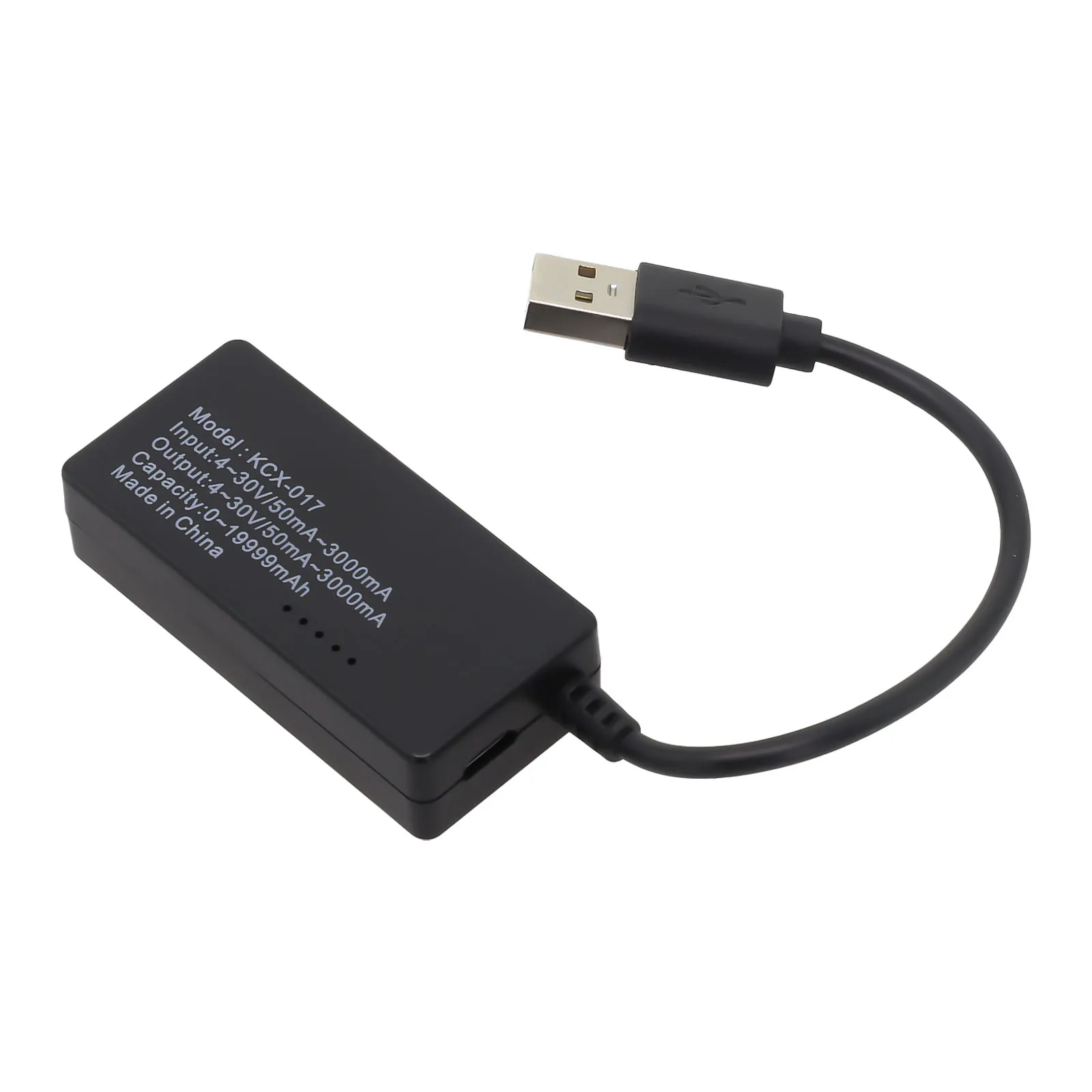 Тестер емкости питания вольтметр USB-тестер 4-30 В/50 мА ~ 3000 электрический аксессуар