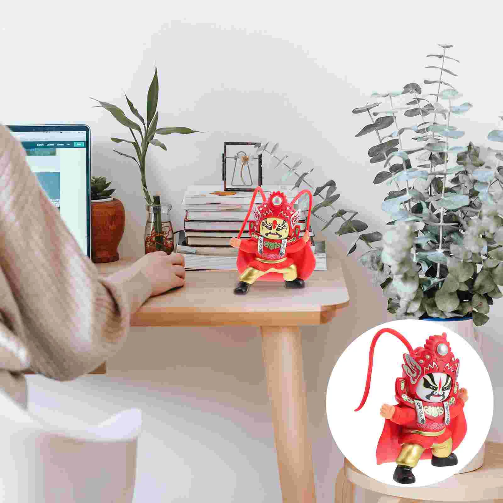 

Operachinese Face Sichuan Peking Changing Ornament Souvenir Figurine New Year Gift Figure Toys Mascot Sculpturesculturestatue