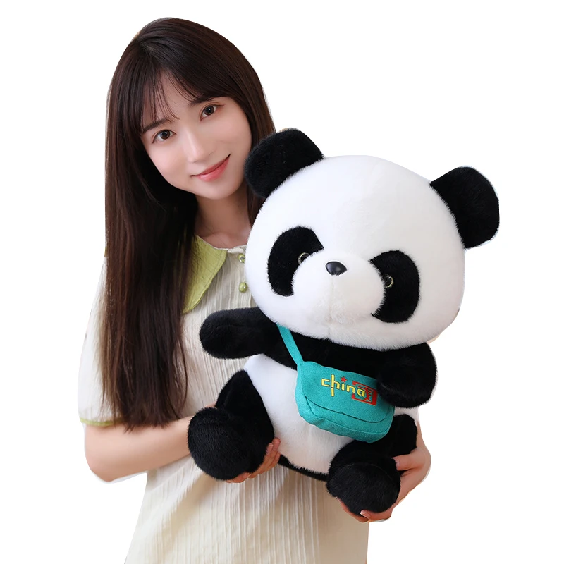 

40 см Kawaii мягкая бамбуковая панда плюшевые куклы игрушки милое Мягкое Животное офисная Подушка для сна домашняя комфортная Подушка Рождеств...