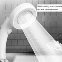 adjustable bathroom shower head high pressure handheld shower head best pressure boosting rainfall spray shower head with angle