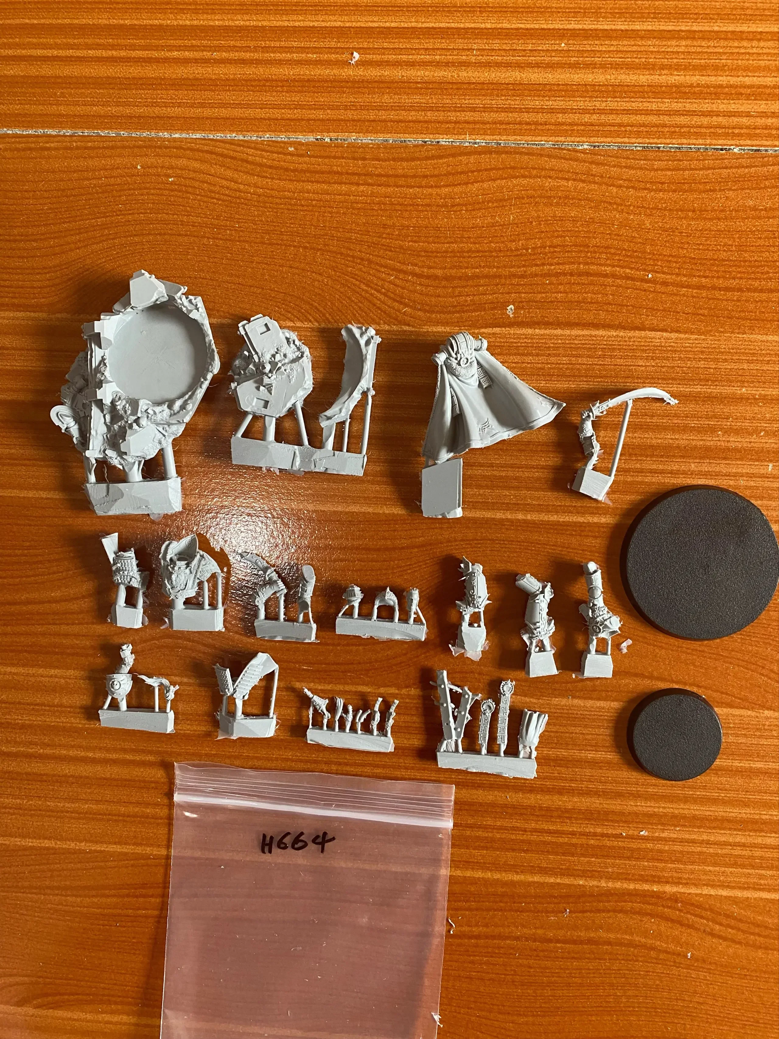 

Unpainted Board Game Wargames Garage Kits H664 White Scar Resin Model Kit