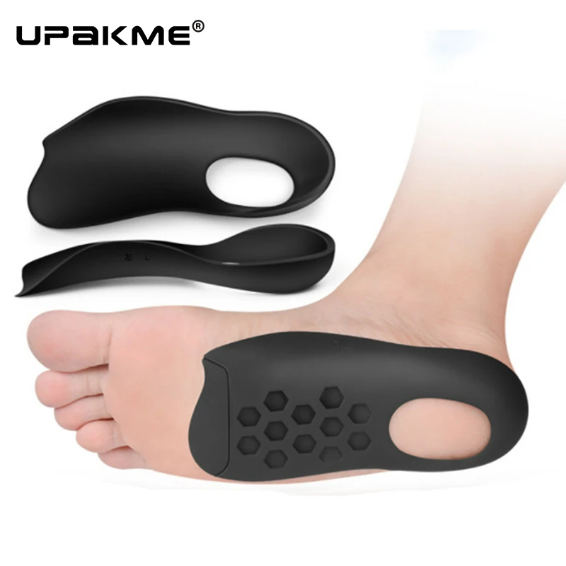 Insole For Shoes Flat Foot O-Shaped Legs Correction Arch Support Plantar Fasciitis Orthopedic Insoles Men/Women Foot Care Insert