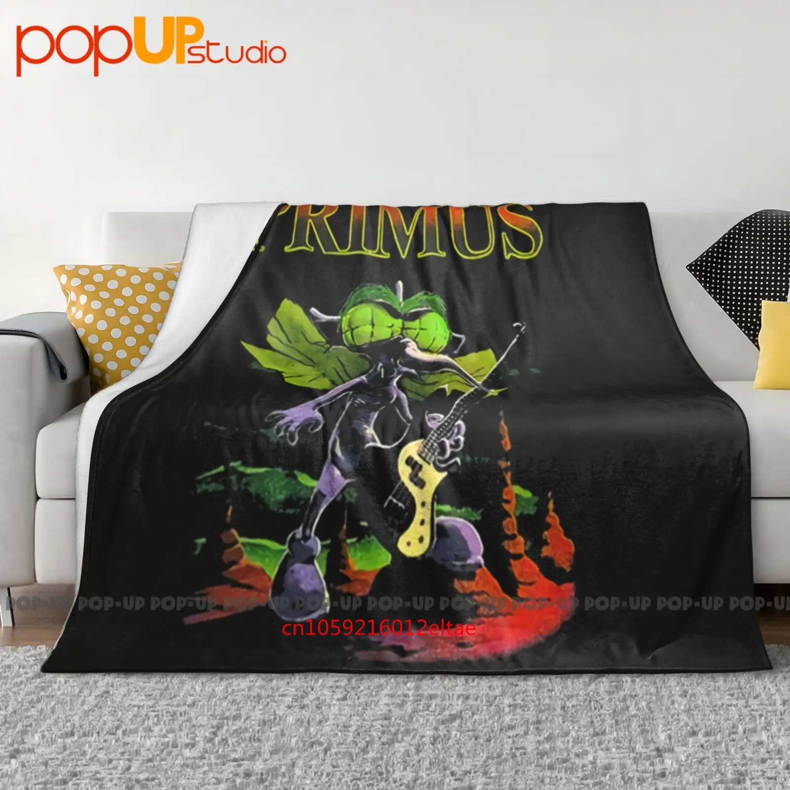 Фото Primus Les Claypool Punk Concert ультра-мягкое одеяло, зимнее одеяло, чехлы на диван, покрывала на кровать