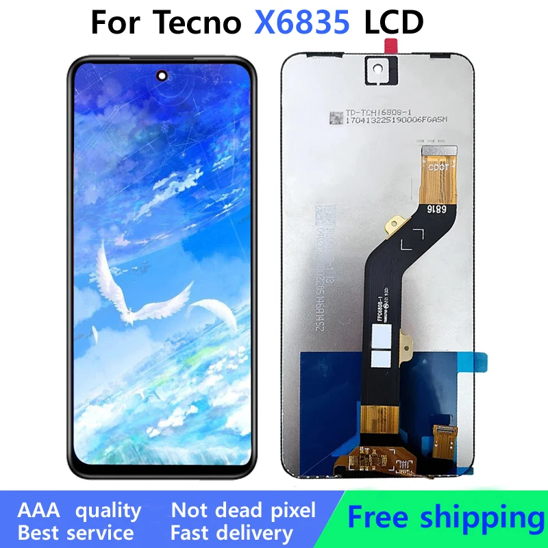 6 82 ''популярный 30 Play экран для Infinix Hot LCD X6835 X6835B дисплея сенсорный дигитайзер в