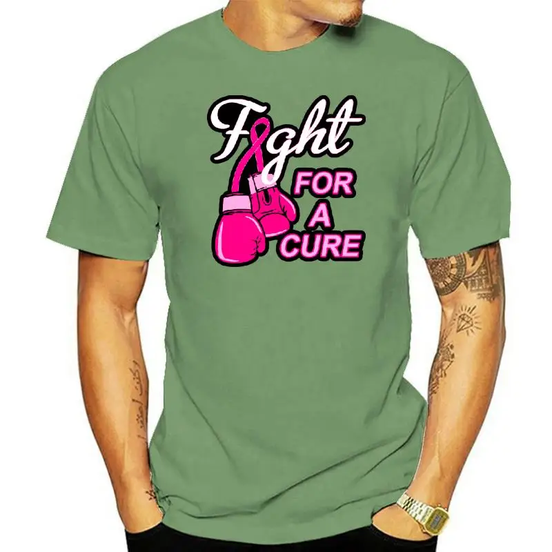 

Мужская футболка для борьбы с раком груди 4 A Cure