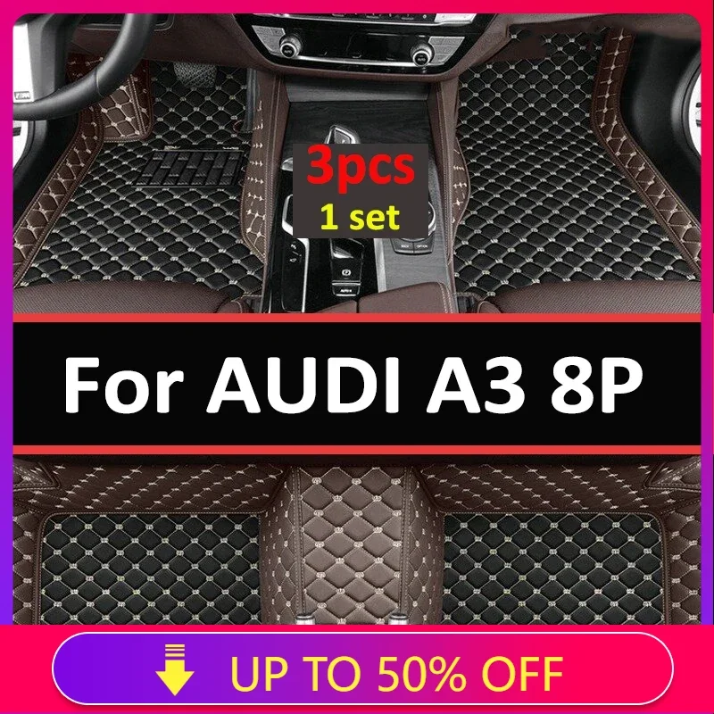 samochodowa dywaniki podłogowe do AUDI A3 8P sportback 2008 2009 2010 2012 2013 niestandardowe samochodowe