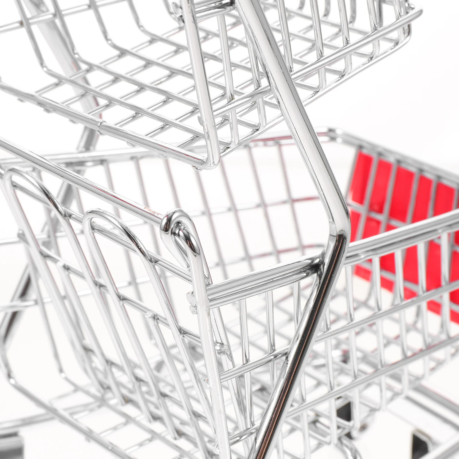 Мини корзина для покупок настольные украшения Декор супермаркет игрушка