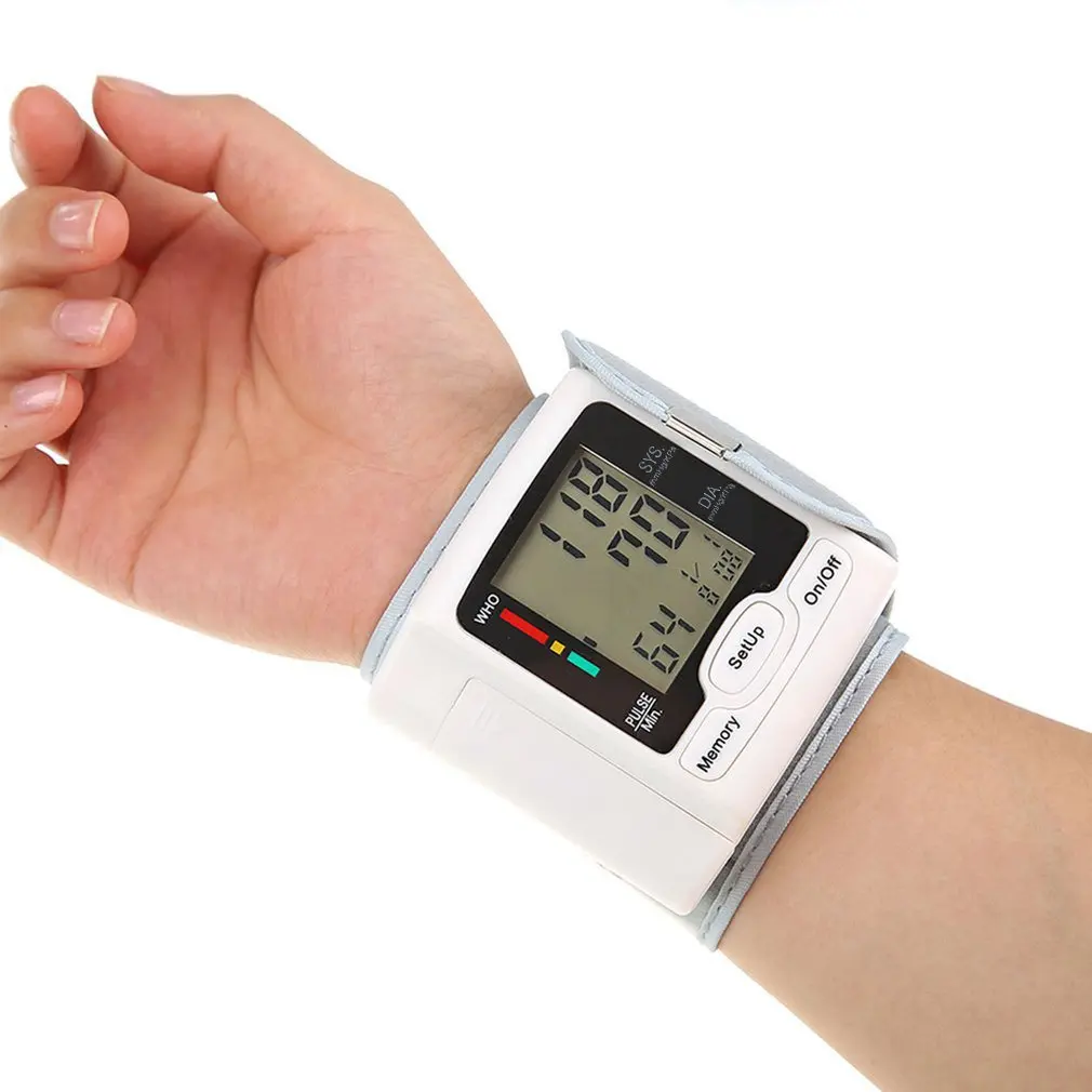 

Medical Digital Display Blood Pressure Monitor Home LCD Health Monitoring High Precision Sphygmomanometer 99 Pairs Of Memory