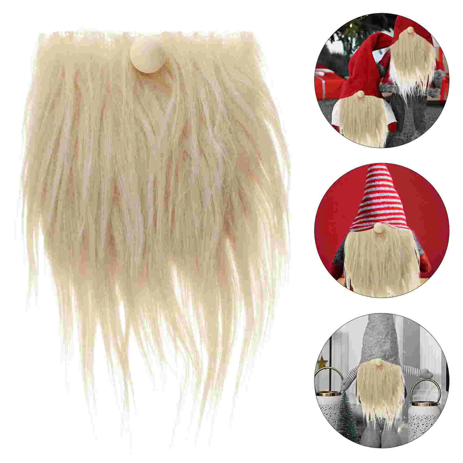

3 Sets DIY Gnome Beards Props Artificial Gnome Beard DIY Beard Props
