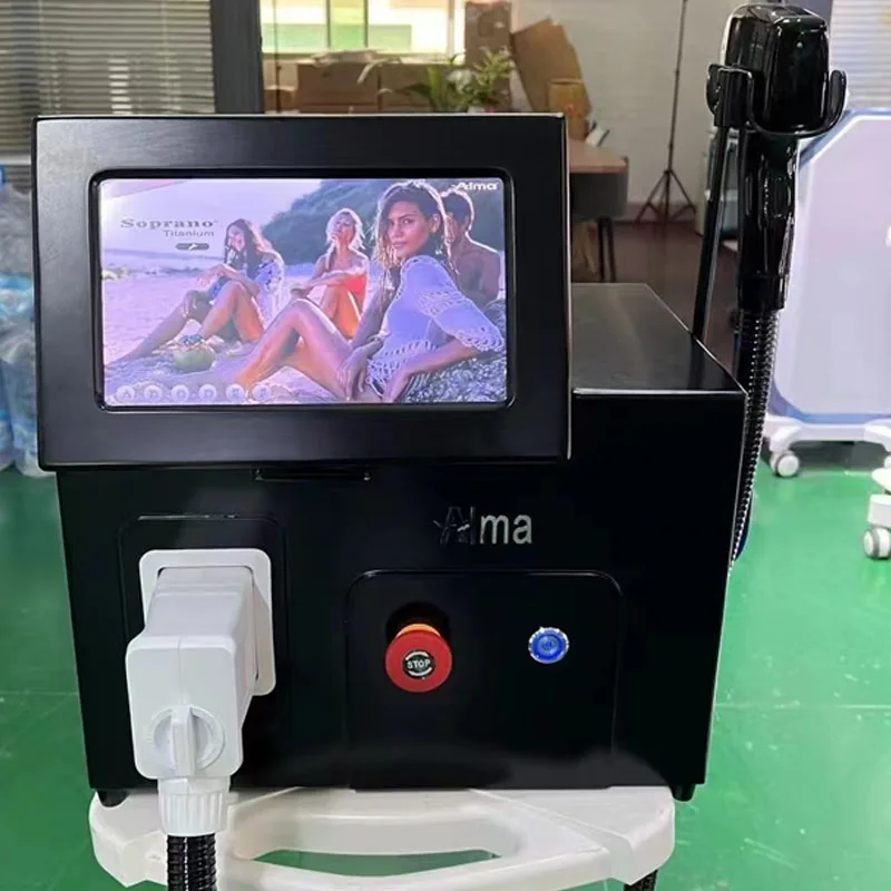 

New Portable Diode Laser For Hair Removal Machine 808nm Laser Permanent Hair Removal Equipment Salon Face Body Hair Removal