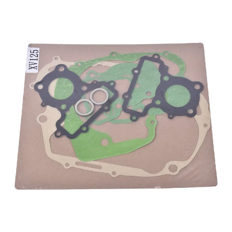 

Motorcycle Engine Full Cylinder Head Complete Overhaul Gasket Mat Set for YAMAHA XV125 Virago 97-02 XV 125 Drang Star 125 00-05