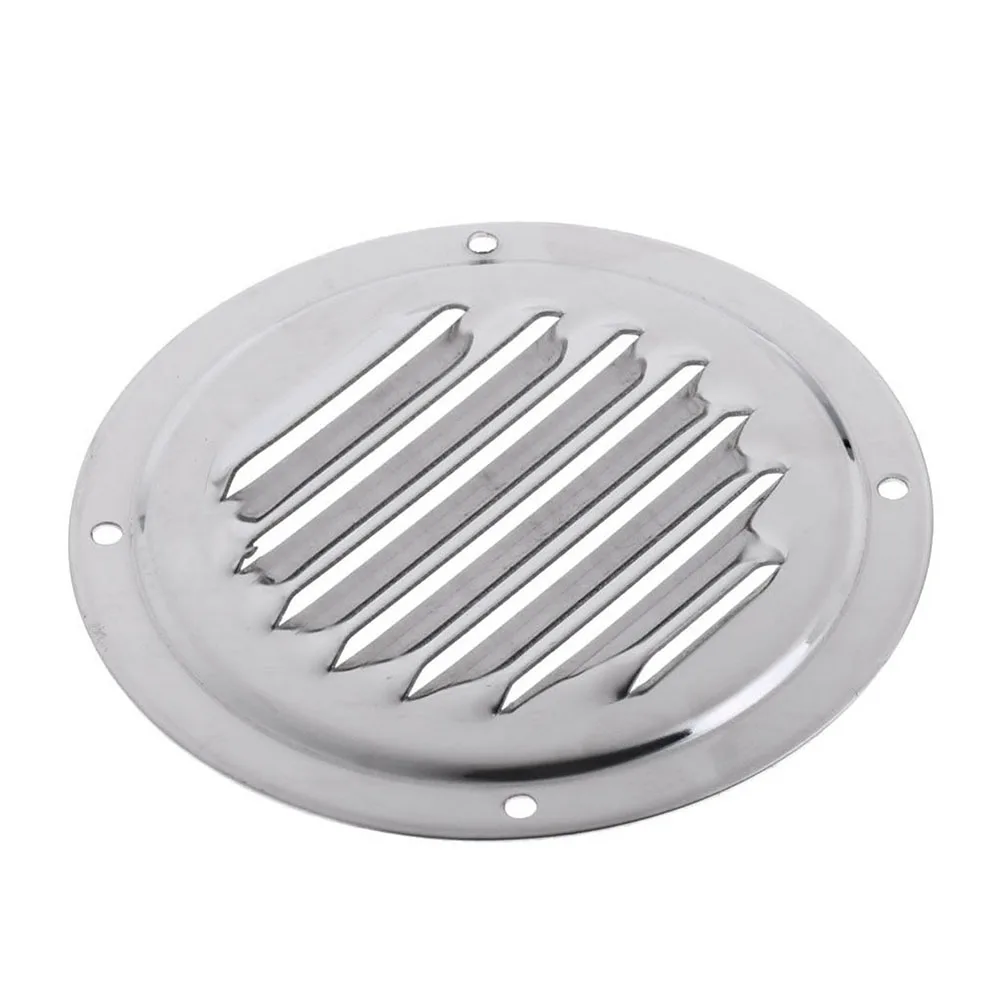 

100% Brand New Louvered Air Vent 1 Piece 10cm / 3.9inch 316 Stainless Steel
