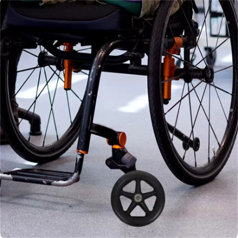 Универсальное сменное переднее колесо для инвалидной коляски 6/8 дюймов прочное