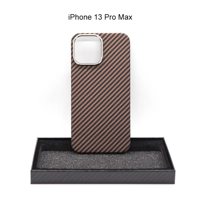 

iPhone 13 Pro Max Phone Case Lens Ring With Ring Protective Lens Carbon Fiber Premium Luxury 13promax Phone Cover