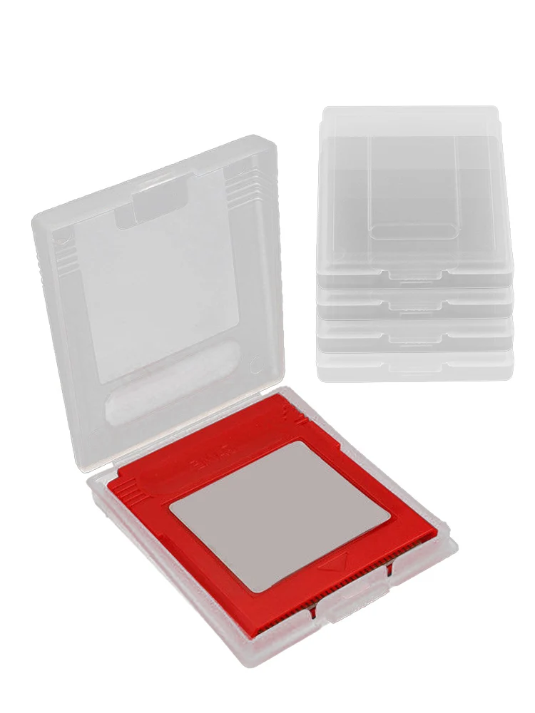 

5pcs/pack PP Plastic Storage Box Game Card Case Gaming Card Protective Cover Shell Gamer Accessories Organizer Fit For Boy GBC