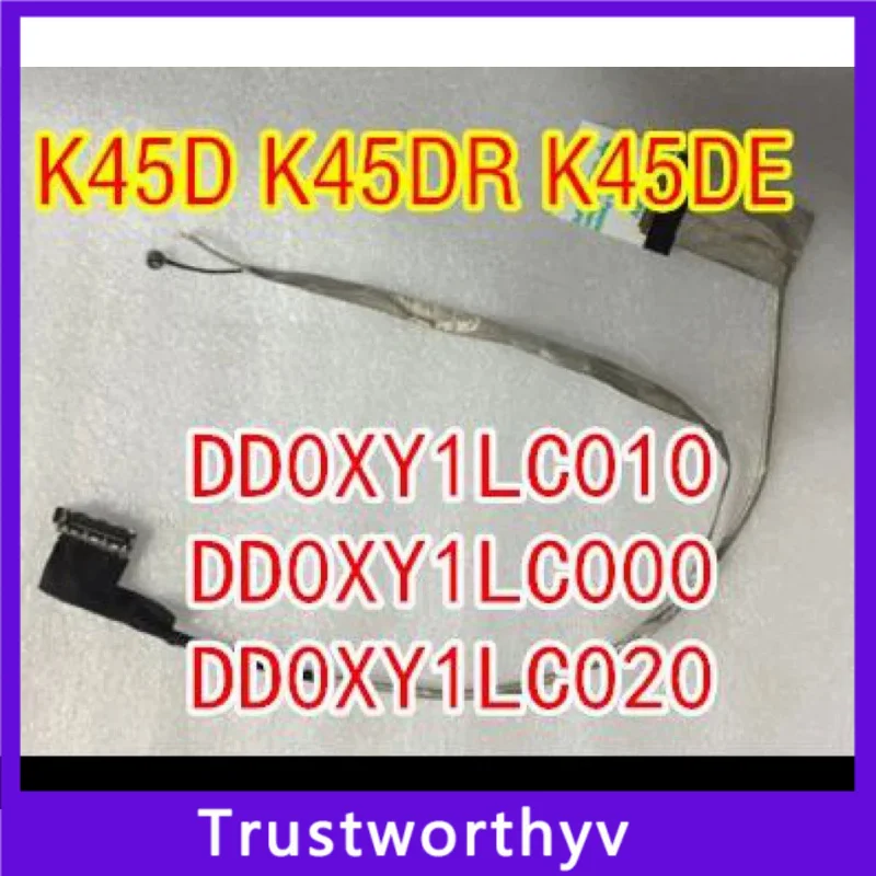 Гибкий видеодисплей P/n DD0XY1LC000 для ASUS K45D K45VD K45DE 30-контактная кнопка с микрофоном