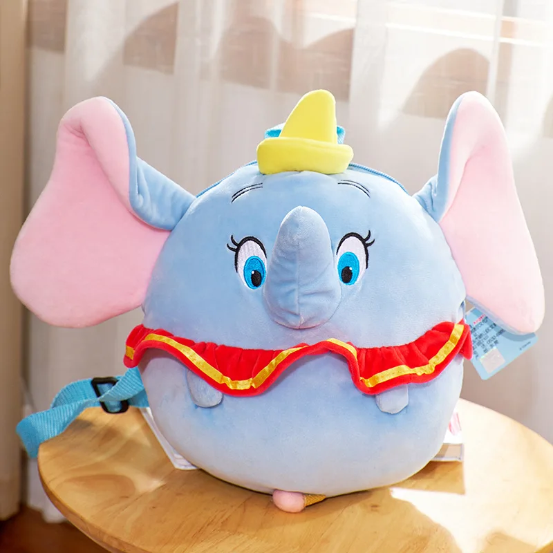 

Детский плюшевый рюкзак Disney, милый Дамбо свинья, тигр, голубь, сумка на плечо для детского сада