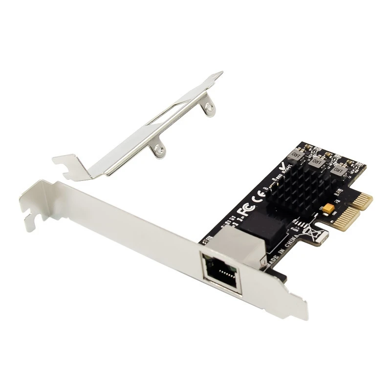 

1 шт. PCIE X1 RTL8125 адаптер карта один порт 2,5 ГГц медный кабель гигабитная Ethernet LAN сетевая карта