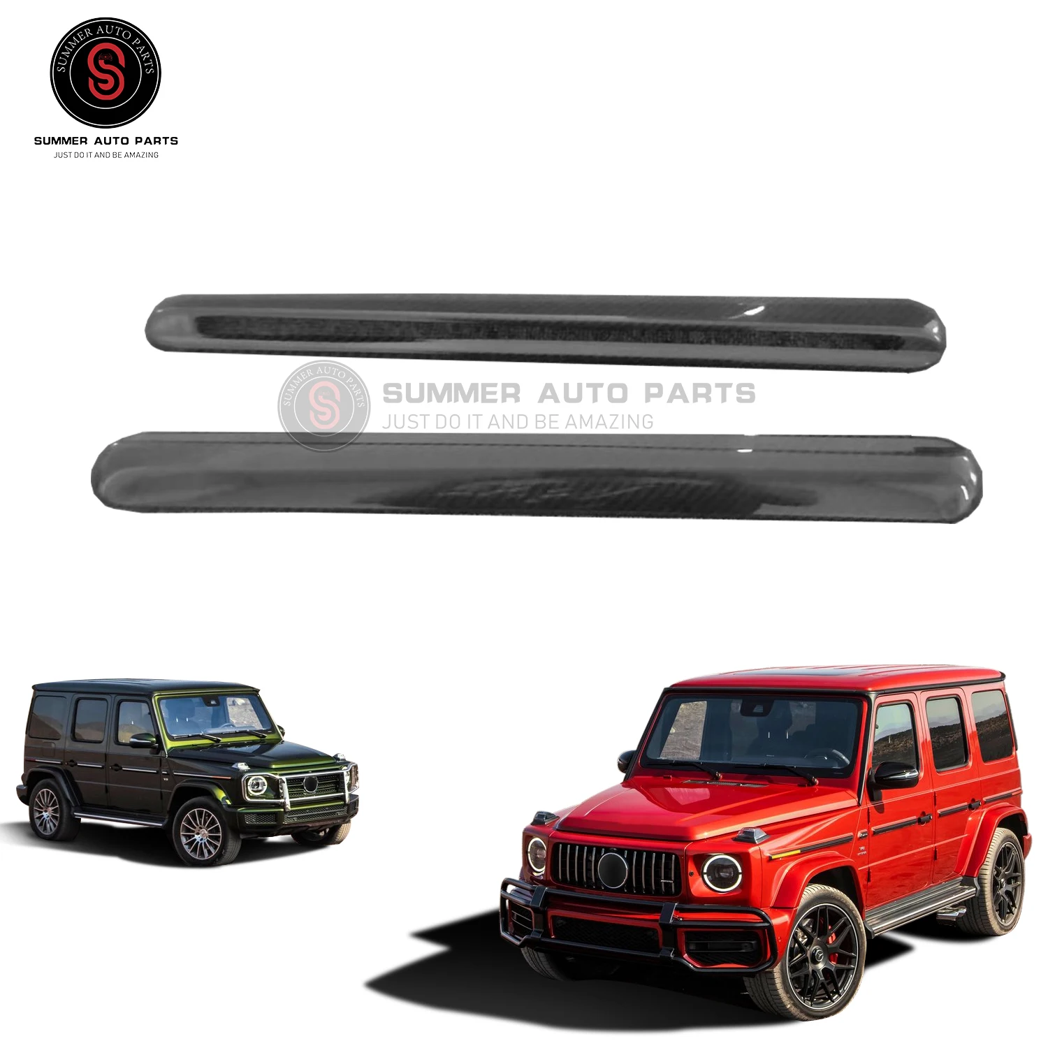 

2018-2020 Car Exteriors Accessories Body Kit Carbon Fiber Decorative Strip Auto Parts Molding Trim Line For Mercedes W464/w463