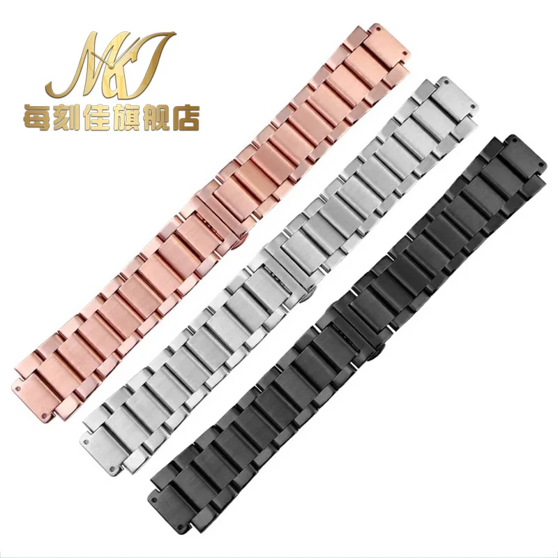 Для Hublot Big Bang series classic fusion 21x13 мм 23x17 27x19 выпуклый шарнир серебристый черный розовое