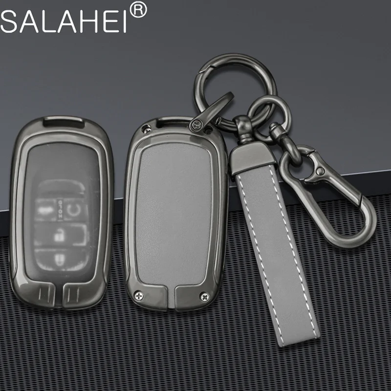 

Zinc Alloy Car Key Case Cover Holder Full Protector For Honda Civic HRV CRV XRV CR-V Crider Odyssey Pilot Fit Accord Accessories